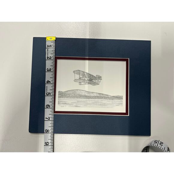 1903 Wright Flyer I over the sands of Kitty Hawk, North Carolina by Kathy Gross - Picture 7 of 7